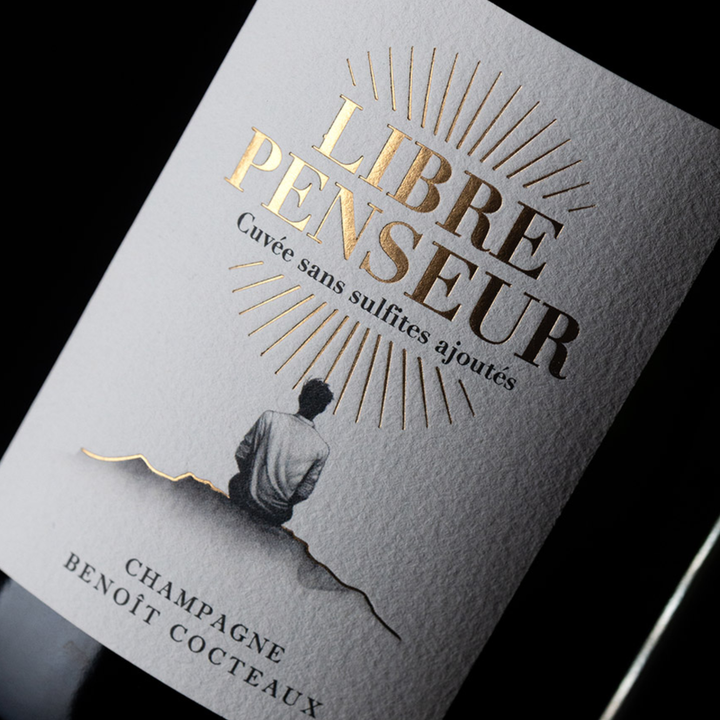 Champagne Benoît Cocteaux - Libre Penseur Brut Nature - ohne Sulfit Zusatz